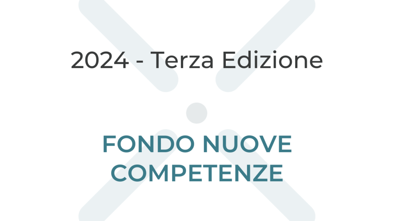 Foto di copertina del Fondo Nuove Competenze - Terza Edizione 2024